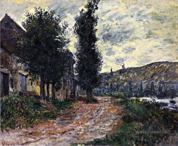 Chemin de remorquage à Lavacourt Claude Monet Peinture à l'huile
